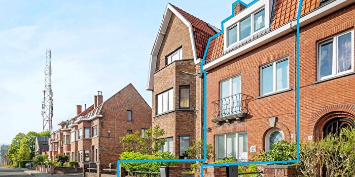 4-kamerhuis te koop in Brugge