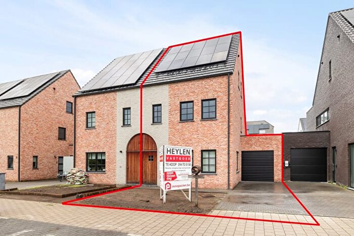 4-kamerhuis te koop in Herentals