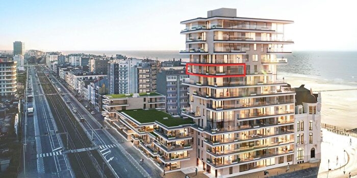 2-kamerappartement te koop in Oostende
