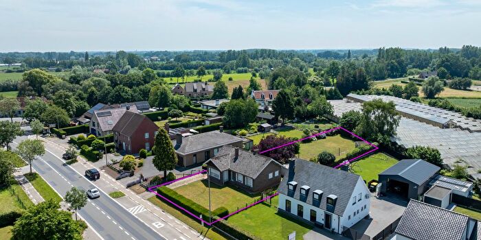 2-kamerhuis te koop in Destelbergen