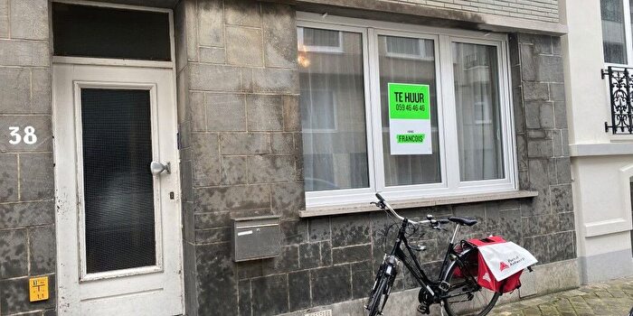 1-kamerappartement te huur in Oostende