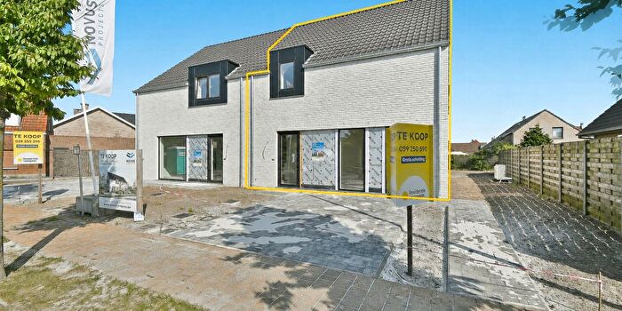 3-kamerhuis te koop in Gistel