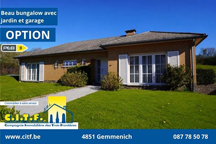 3-kamerhuis te koop in Plombières Gemmenich
