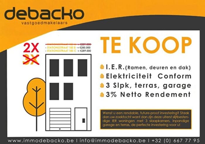 3-kamerhuis te koop in Essen