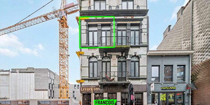 1-kamerappartement te koop in Oostende