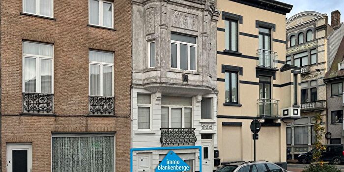 1-kamerappartement te koop in Blankenberge