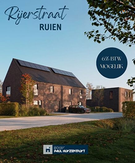 10-kamerhuis te koop in Ruien