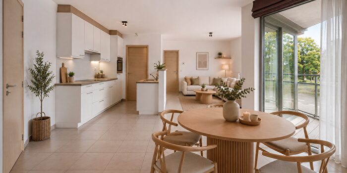 2-kamerappartement te koop in Erembodegem