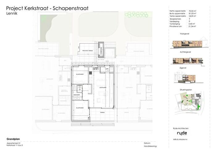 2-kamerappartement te koop in SINT-MARTENS-LENNIK