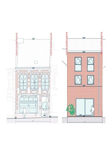 4-kamerhuis te koop in Mons