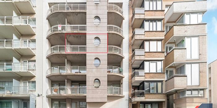 1-kamerappartement te koop in Oostende