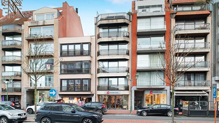 1-kamerappartement te koop in Knokke