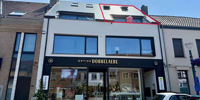 2-kamerappartement te huur in Kortemark