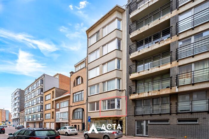 1-kamerappartement te koop in Oostende