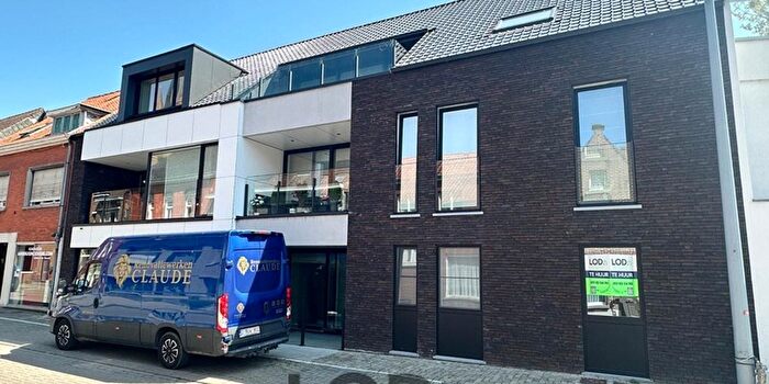 2-kamerappartement te huur in Ruddervoorde