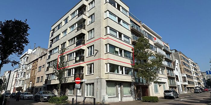 2-kamerappartement te koop in Oostende