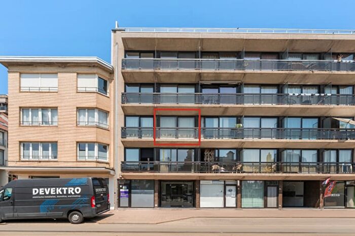 5-kamerappartement te koop in De Panne