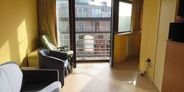 1-kamerappartement te huur in Oostende