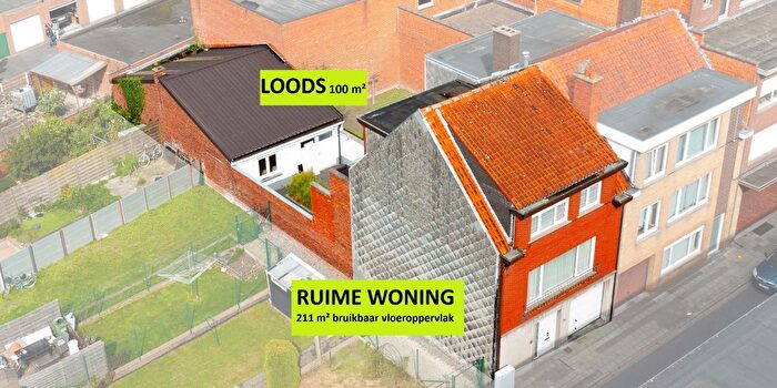 3-kamerhuis te koop in Roeselare