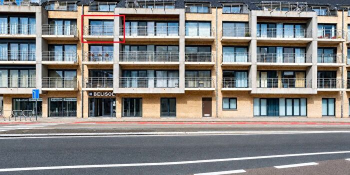 2-kamerappartement te huur in Oostende