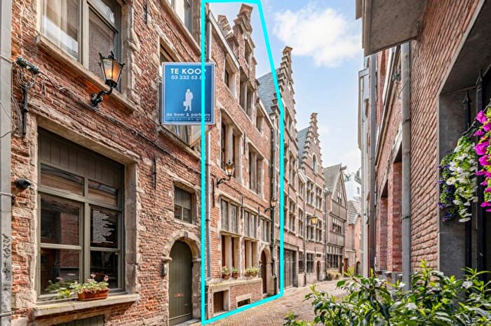 4-kamerhuis te koop in Antwerpen