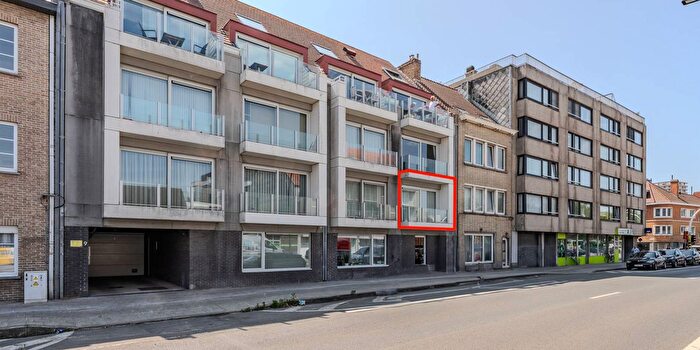 2-kamerappartement te koop in Oostende