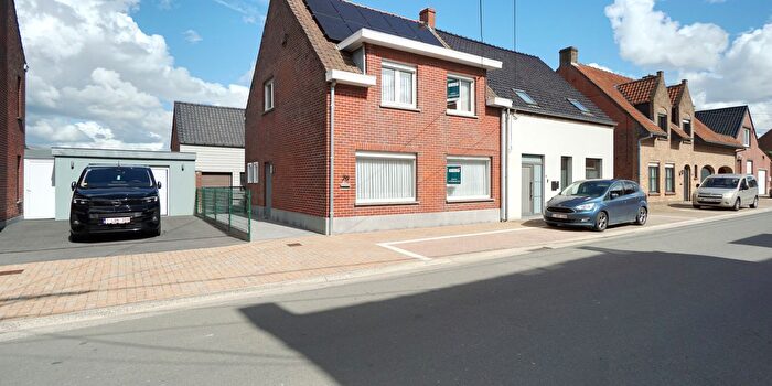 4-kamerhuis te koop in Kortemark
