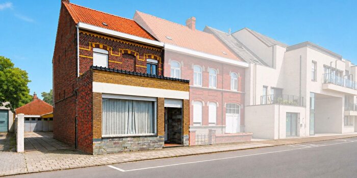 2-kamerhuis te koop in Beveren-Leie