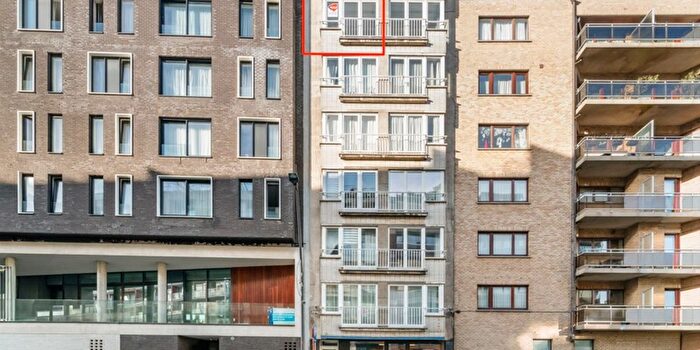 1-kamerappartement te huur in Oostende