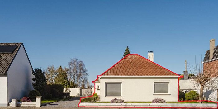 4-kamerhuis te koop in Gullegem