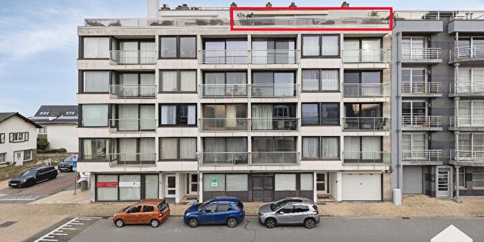 4-kamerappartement te koop in Zeebrugge