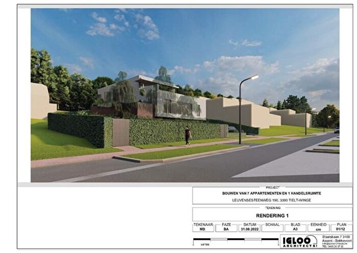 2-kamerappartement te koop in Tielt-Winge