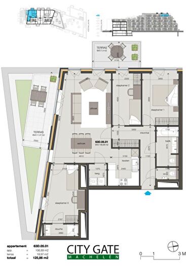 Appartement te koop in Machelen