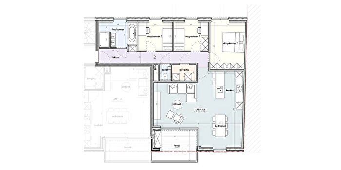 3-kamerappartement te koop in Ardooie