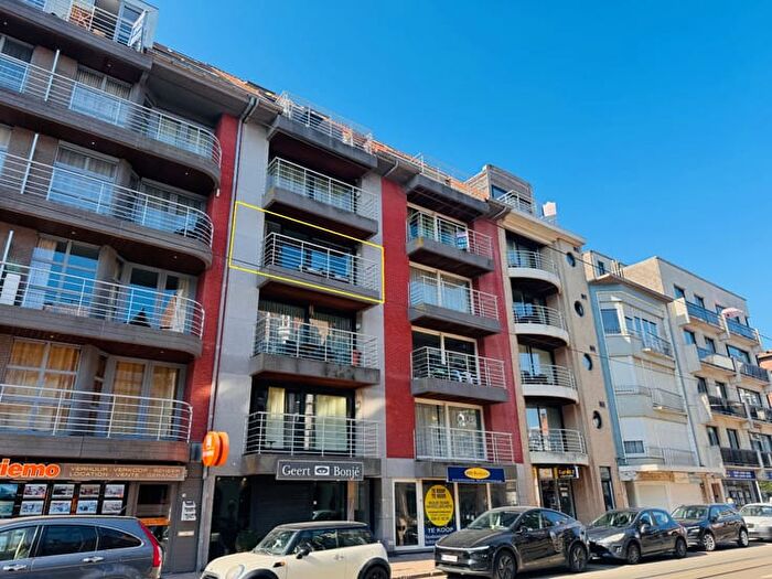 1-kamerappartement te koop in De Panne