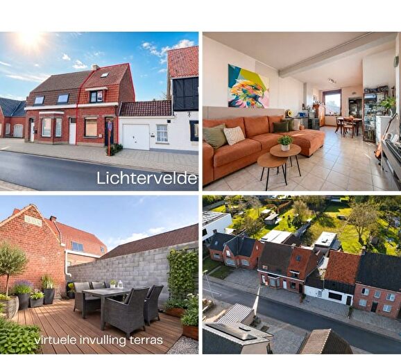 1-kamerhuis te koop in Lichtervelde