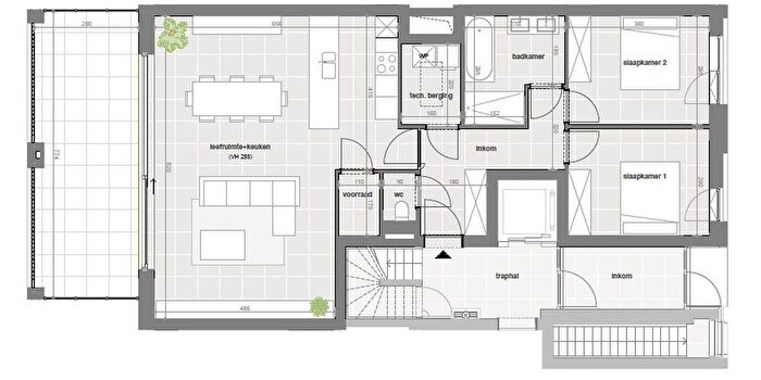 2-kamerappartement te koop in Kuurne