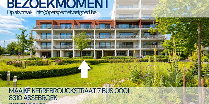 2-kamerappartement te koop in Assebroek