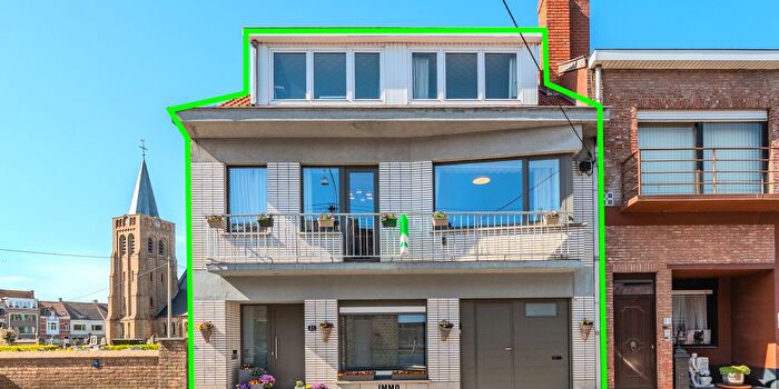 6-kamerhuis te koop in Westende