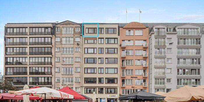 2-kamerappartement te koop in Oostende