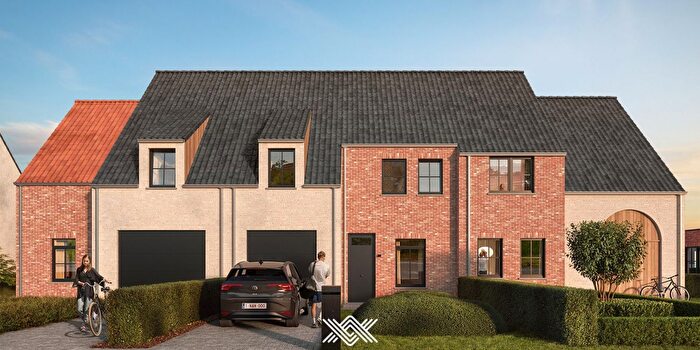 4-kamerhuis te koop in Bachte-Maria-Leerne