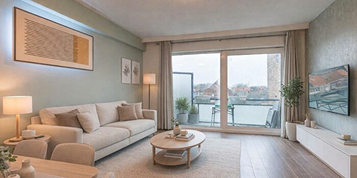 1-kamerappartement te koop in Oostende