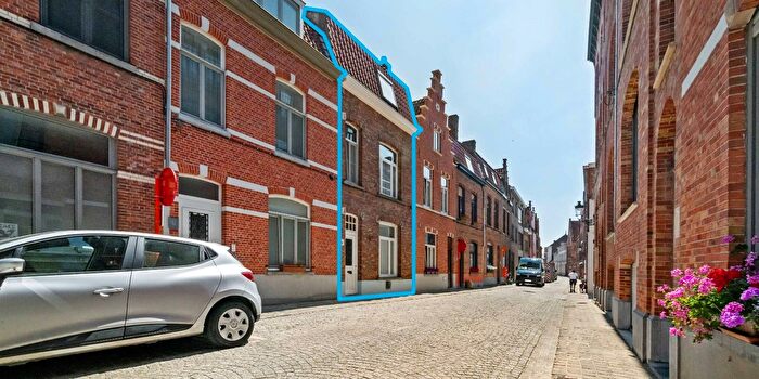 4-kamerhuis te koop in Brugge