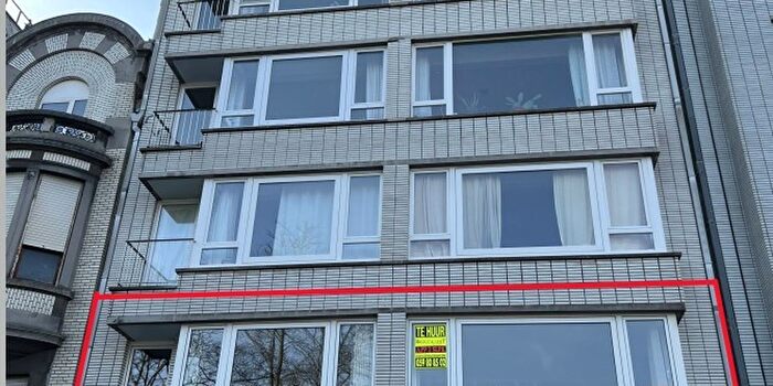 2-kamerappartement te huur in Oostende