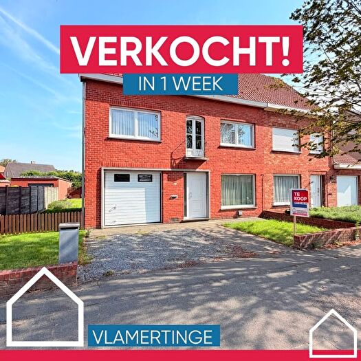 4-kamerhuis te koop in Vlamertinge