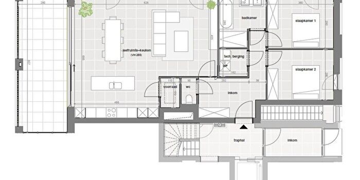 2-kamerappartement te koop in Kuurne