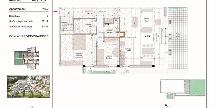 2-kamerappartement te koop in Wavre