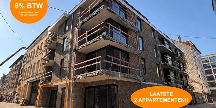 1-kamerappartement te koop in Oostende