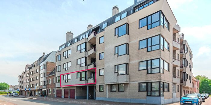 2-kamerappartement te koop in Oostende