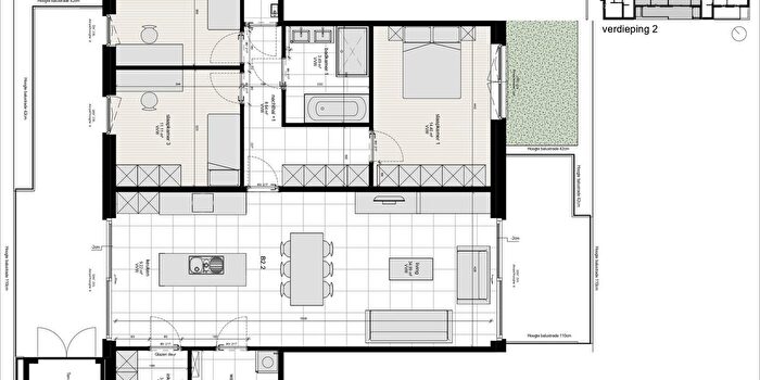 3-kamerappartement te koop in Melle